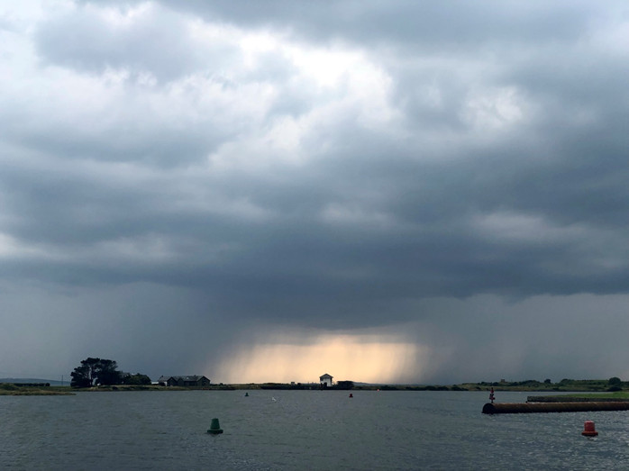 Thunder clouds at Kilrush